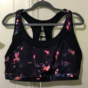 Champion medium-imapct floral sports bra